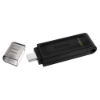 Imagem de PEN DRIVE KINGSTON DATATRAVELER 70 128GB USB-C - DT70/128GB