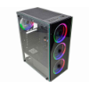 Imagem de GABINETE GAMER K-MEX  AL10 PAINEL VIDRO C/3FAN 120X120MM