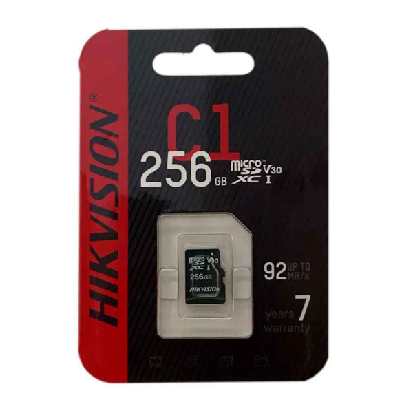 Imagem de CARTAO DE MEMORIA MICRO SD HIKVISION CLASS 10UHS-I 256GB - HS-TF-C1/256G