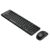 Imagem de KIT MOUSE E TECLADO LOGITECH MK220 SEM FIO PTO