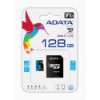 Imagem de CARTAO DE MEMORIA SD ADATA CLASS 10UHS-I 128GB (MICRO + ADAPTADOR) AUSDX128GUICL10A1-RA1