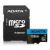 Imagem de CARTAO DE MEMORIA SD ADATA CLASS 10UHS-I 128GB (MICRO + ADAPTADOR) AUSDX128GUICL10A1-RA1