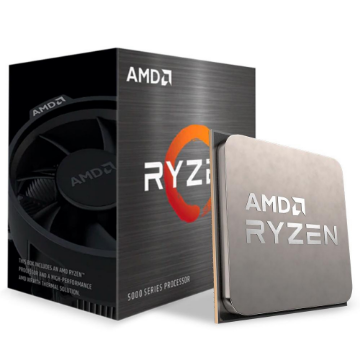 Imagem de PROCESSADOR AMD RYZEN R5 5600X 3.7GHz (MAX TURBO 4.6GHz) DDR4 AM4 35MB CACHE