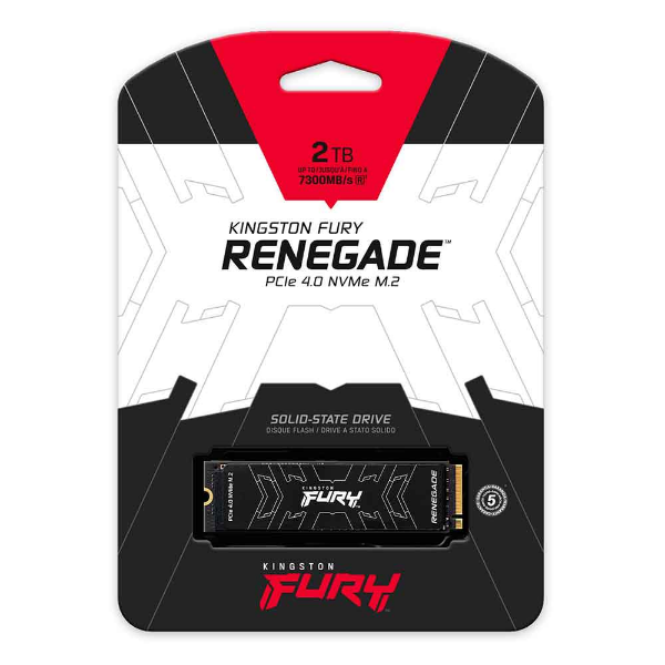 Imagem de SSD KINGSTON FURY RENEGADE 2TB M.2 2280 NVME PCIE 4.0 - SFYRD/2000G