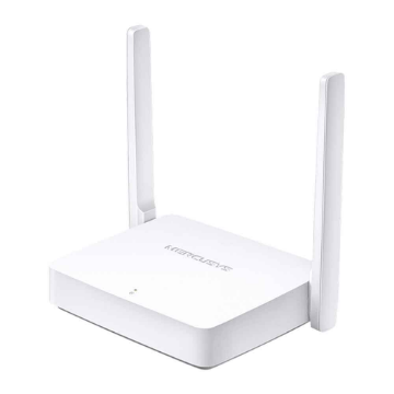 Imagem de ROTEADOR WIRELESS N 300MBPS MERCUSYS MW301R 02 ANTENAS