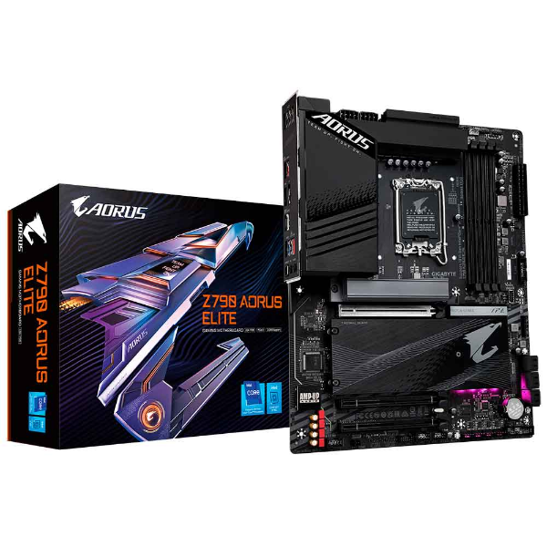 Imagem de PLACA MAE (INTEL) GIGABYTE Z790 AORUS ELITE 1.1 DDR5 LGA1700 12° E 13° GERACAO