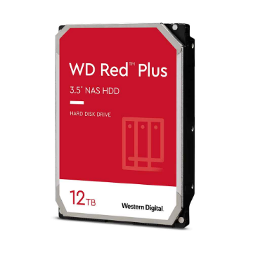 Imagem de HDD WD RED PLUS 12 TB NAS PARA SERVIDOR 24X7 - WD120EFBX