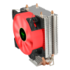 Imagem de COOLER PARA PROCESSADOR T-DAGGER INTEL/AMD IDUN R PRETO FAN 90MM LED VERMELHO - T-GC9109 R