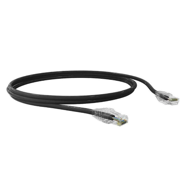 Imagem de PATCH CORD U/UTP FURUKAWA SOHOPLUS CAT5E CMX T568A/B 0.5M PRETO CERTIFICADO