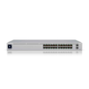 Imagem de SWITCH UBIQUITI GERENCIAVEL L3 24 PORTAS GIGABIT + 02 SFP+ DE 10GB USW-PRO-24-POE RACK