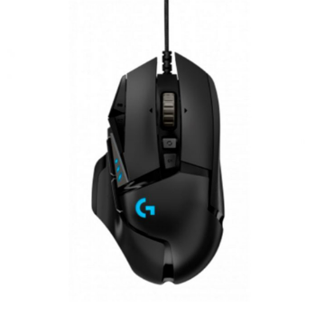 Imagem de MOUSE LOGITECH GAMER G502 HERO OPT USB PTO RES.100 A 16000 DPI