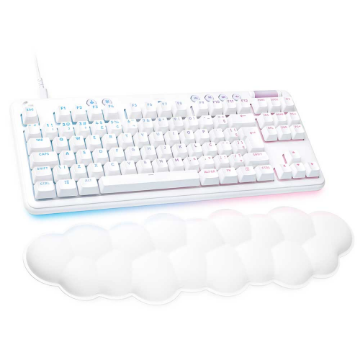 Imagem de TECLADO MECANICO LOGITECH GAMER G G713 LINEAR C/ FIO USB BRANCO - 920-010705