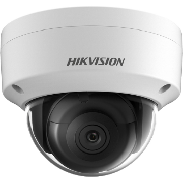 Imagem de CAMERA IP 4MP DOME 2.8MM METALICA E PLASTICA IR30M EXIR POE IP67 IK10 H.265+ SUPORTE SD C/ ANALITICO DS-2CD2143G2-IS HIKVISION