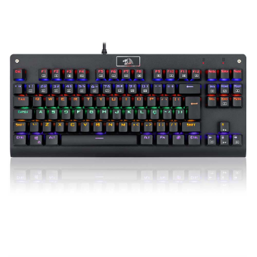 Imagem de TECLADO MECANICO REDRAGON DARK AVENGER PRETO SWITCH BLUE - K568R