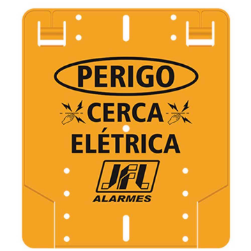 Imagem de PLACA DE ADVERTENCIA P/ CERCA ELETRICA ELETRIFICADOR 25617 JFL