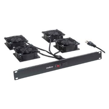 Imagem de CONJUNTO INTELBRAS DE 4 VENTILADORES/COOLER PARA RACK KVR4V 4770008