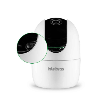 Imagem de CAMERA IP MIBO INTELIGENTE INTERNA WI-FI INTELBRAS FULL HD 360 GRAUS IM4 C C/ MICRO SD 32GB - 456561