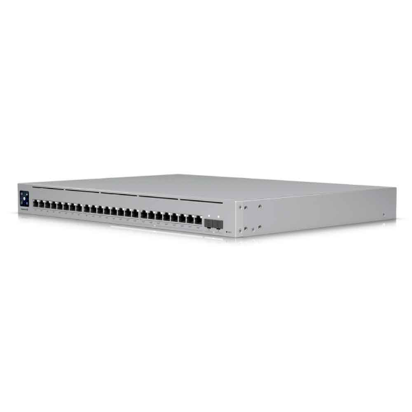 Imagem de SWITCH UBIQUITI GERENCIAVEL L3 24 PORTAS 12 GIGABIT E 12 2.5GB + 02 SFP+ DE 10GB USW-ENTERPRISE- 24-