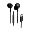 Imagem de FONE DE OUVIDO SANTANA PRETO TIPO C AURICULAR COM MICROFONE 1,20M - 043-0040