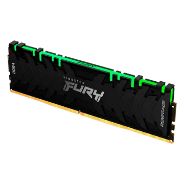 Imagem de MEMORIA KINGSTON FURY RENEGADE RGB 8GB DDR4 3200MHZ 1.35V DESKTOP - KF432C16RB2A/8