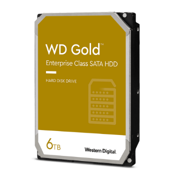 Imagem de HDD WD GOLD ENTERPRISE 6TB PARA DATA CENTER 24/7 SATA III 6.0GB/S 256MB 7200RPM - WD6004FRYZ
