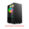 Imagem de GABINETE GAMER C3TECH MT-G200BK C/3 COOLERS S/FTE