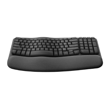 Imagem de TECLADO LOGITECH WAVE KEYS GRAFITE SEM FIO - 920-012281