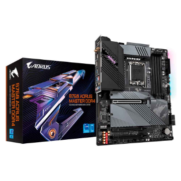 Imagem de PLACA MAE (INTEL) GIGABYTE B760 AORUS MASTER DDR4 LGA1700 12° E 13° GERACAO