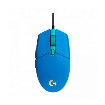 Imagem de MOUSE LOGITECH GAMER G203 LIGHTSYNC RGB COM FIO BLUE