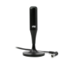 Imagem de ANTENA DE TV INTERNA HDTV 1.8M BASE C/ IMA PLUG 90 GRAUS PRETO PIX - 008-9506