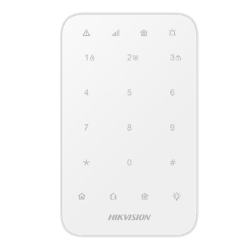 Imagem de TECLADO LED TOUCH SCREEN AX PRO 868 WIFI DS-PK1-E-WE HIKVISION