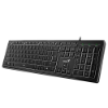 Imagem de TECLADO MULTIMIDA GENIUS SLIMSTAR 820 PRETO ABNT 2