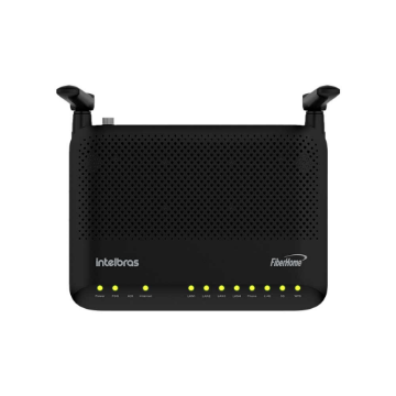 Imagem de ONU/ONT MODEM OPTICO INTELBRAS 4 LAN GIGABIT + 1FXS TR-069 DUAL BAND HG6145D2 - 4780160