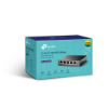 Imagem de SWITCH 5 PORTAS 10/100 TP-LINK TL-SF1005LP DE MESA FAST ETHERNET (4 PORTAS POE)