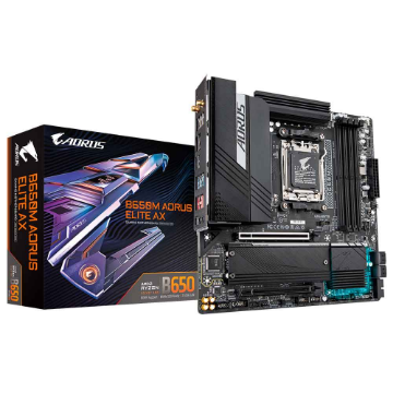 Imagem de PLACA MAE (AMD) GIGABYTE B650M AORUS ELITE AX 1.3 DDR5 AM5