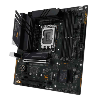 Imagem de PLACA MAE (INTEL) ASUS B760M-E D4 TUF GAMING DDR4 LGA1700 12° 13° E 14° GERACAO