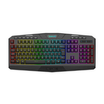 Imagem de TECLADO REDRAGON MEMBRANA GAMER HARPE WIRELESS PRETO SEM FIO K503-KS