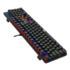 Imagem de TECLADO REDRAGON MECANICO VALHEIM RAINBOW PRETO SWITCH AZUL K608-R (PT-BLUE)