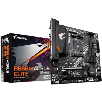 Imagem de PLACA MAE (AMD) GIGABYTE B550M AORUS ELITE 1.3 DDR4 AM4