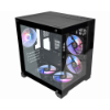 Imagem de GABINETE GAMER K-MEX CG-10KN SPACE AQUARIO PRETO MICRO ATX  SEM FAN