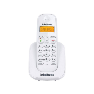 Imagem de TELEFONE INTELBRAS ID RAMAL TS 3111 4123001 SEM FIO DIGITAL BRANCO