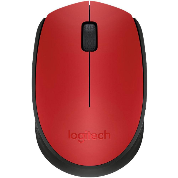 Imagem de MOUSE LOGITECH M170 SEM FIO RC/NANO VERMELHO