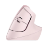 Imagem de MOUSE LOGITECH ERGONOMICO VERTICAL LIFT SEM FIO ROSE 910-006472