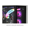 Imagem de WATER COOLER WAC4 K-MEX, BIFROST ,240MM PRETO ILUMINACAO ARGB