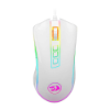 Imagem de MOUSE GAMER REDRAGON COBRA FPS RGB LUNAR WHITE M711W-FPS