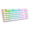 Imagem de TECLADO REDRAGON MECANICO GAMER KUMARA PRO RGB WIRELESS BRANCO SWITCH BLUE K552RGB-BRS-W (PT BLUE)