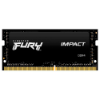 Imagem de MEMORIA KINGSTON FURY IMPACT 8GB DDR4 3200MHZ 1.2V BLACK NOTEBOOK - KF432S20IB/8