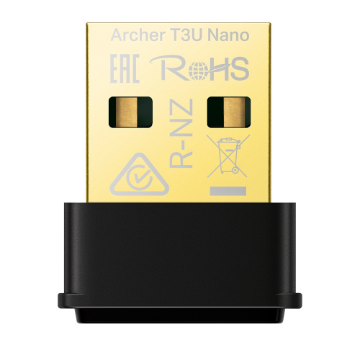 Imagem de ADAPTADOR TP-LINK ARCHER T3U NANO USB MU-MIMO SEM FIO