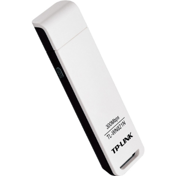 Imagem de ADAPTADOR WIRELESS USB 300 MBPS TP-LINK TL-WN821N