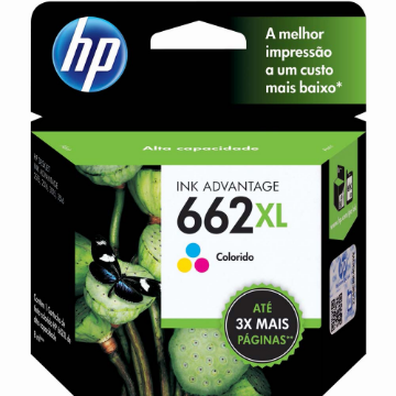 Imagem de CARTUCHO HP CZ106AB N 662XL TRICOLOR